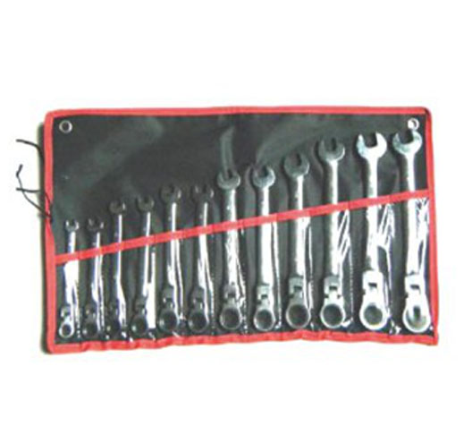 12-pc. FLEX RATCHETING WRENCH SET