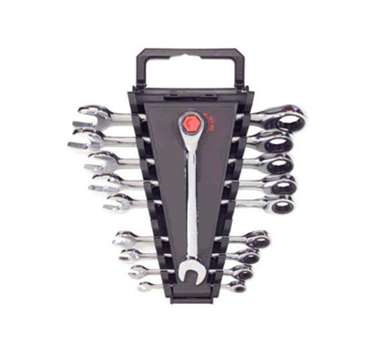 10-pc. Ratcheting Combination Wrench Set (SAE)