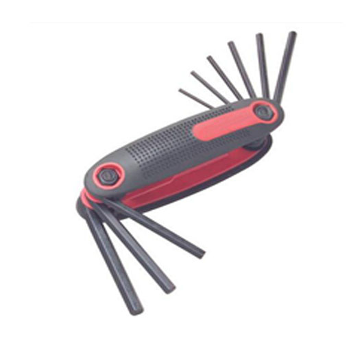 9-pc. Folding Hex Key Wrench Set (SAE)