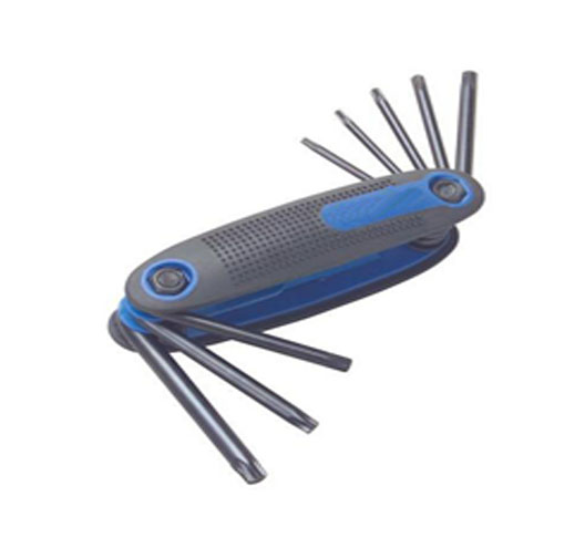 8-pc. Folding Hex Key Wrench Set (Metric)