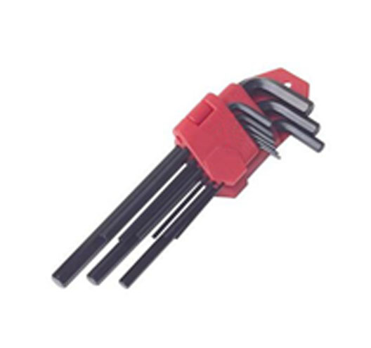 9-pc. Long Arm Hex Key Wrench Set (SAE)