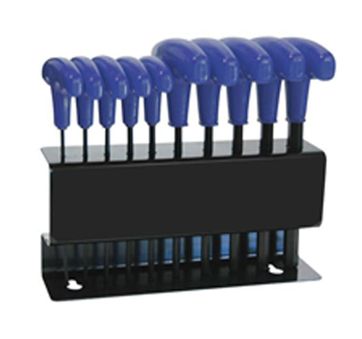 10-pc. T-Handle Hex Key Wrench Set (Metric)