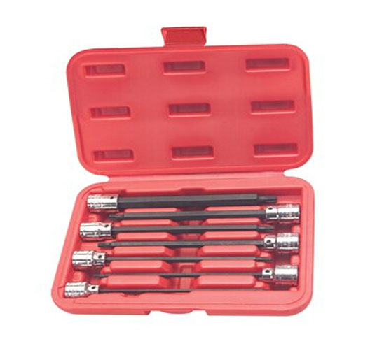 7-pc. 3/8” Drive Extra Long Star Bit Socket Set