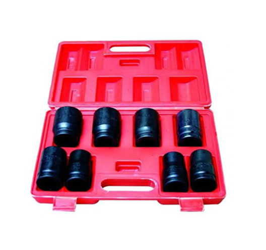 8PC 1" Dr. Impact Socket Set