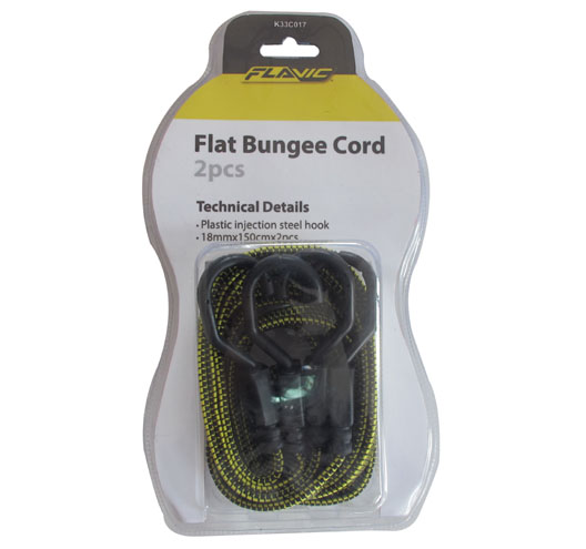 2pcs Flat Bungee Cord