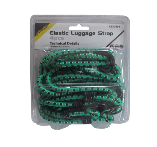4pcs Elastic Luggage Strap