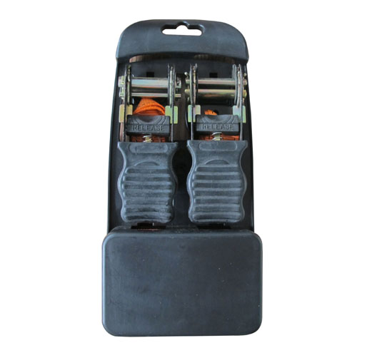 2pc Ratchet Tie Down Set