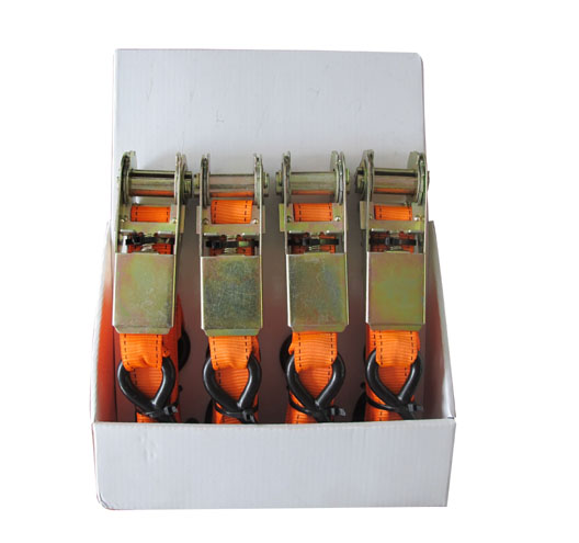 4pc Ratchet Tie Down Set