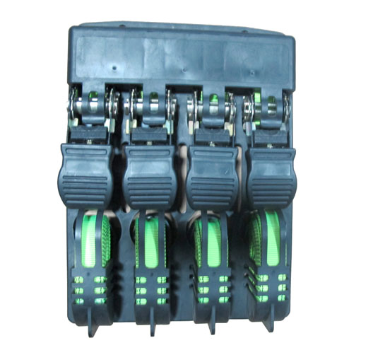 4pc Ratchet Tie Down Set