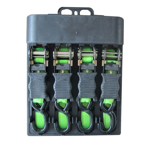4Pcs Ratchet Tie Down Set