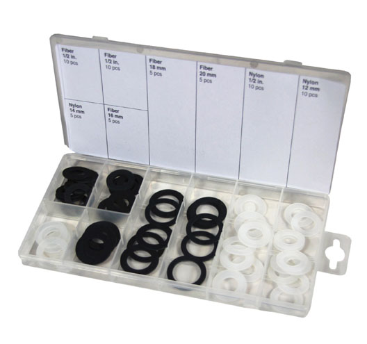 60pc Oil Drain Plug Gasket Assortment