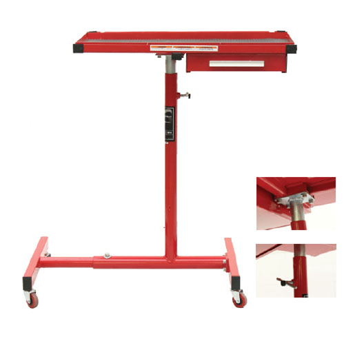 Adjustable Heavy Duty Work Table with Drawer - 100LBS