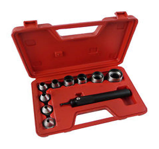 10PC Center Punch & Leather Cutter Set