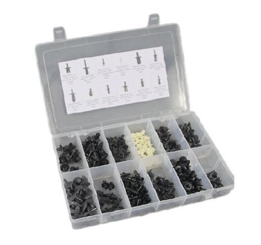 350pc Popular Drive(Push-Pin)Rivet Assortment