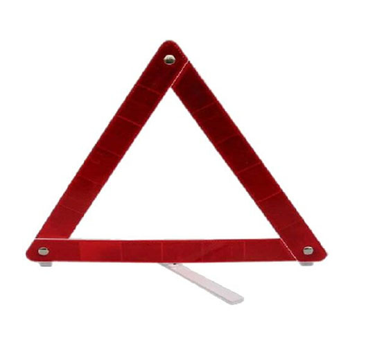 Reflective Triangle With Stand
