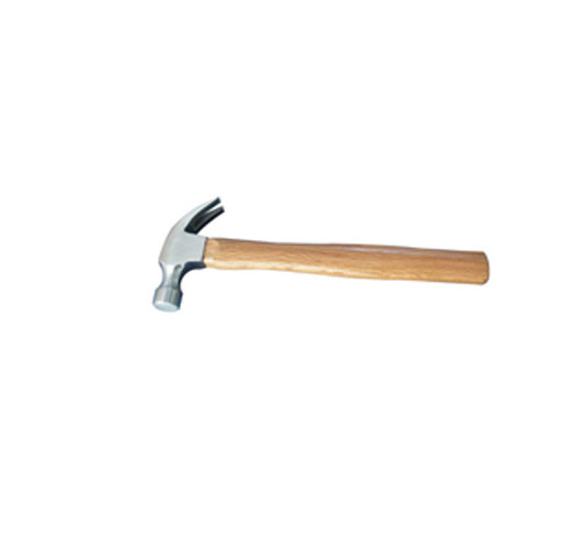 Contoured Hardwood Handle Claw Hammer