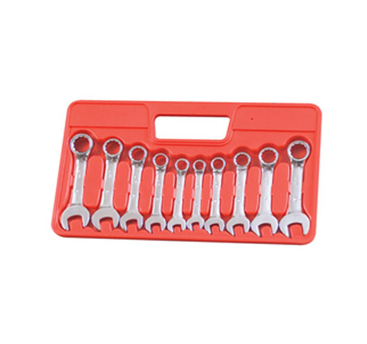10-pc. Stubby Combination Wrench Set (Metric)
