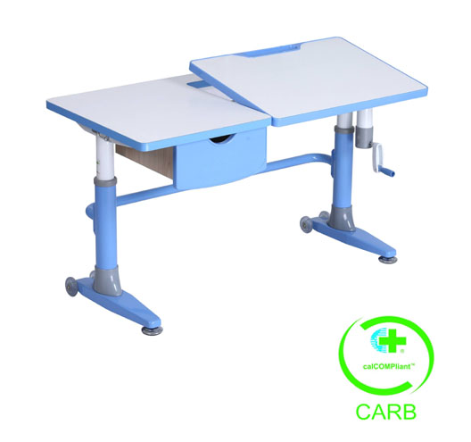 Desktop Fold 0-45° Adjustable Student Desk,1200*600mm