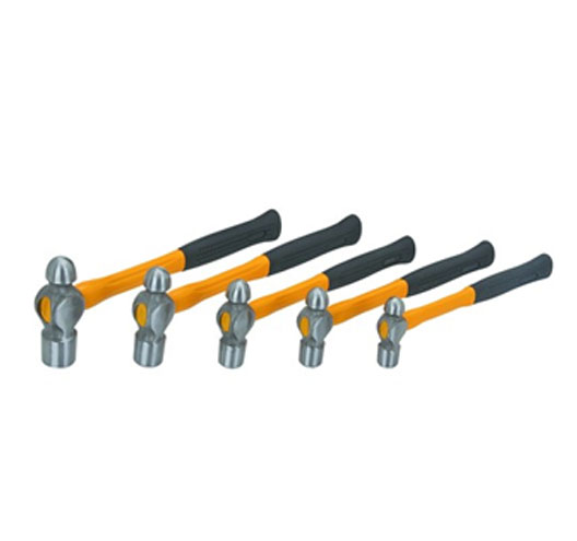 5-pc Fiberglass Ball Pein Hammer Set