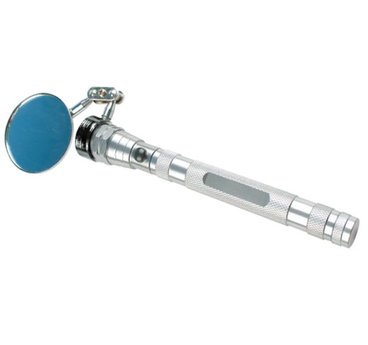 3 LED Telescopic Flashlight With Mirror
