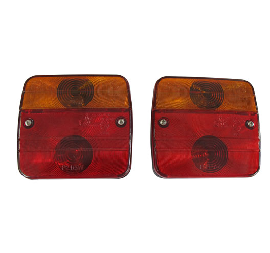 2pc Trailer Light P21W and P21/5W