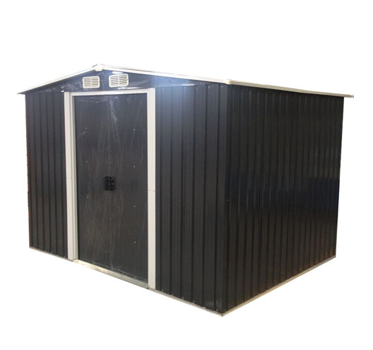 6' x 8' ft Metal Garden Shed