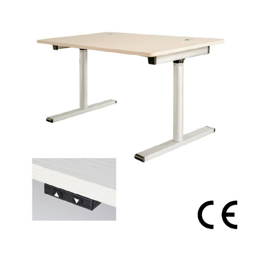 Single Motor Two-stage Aluminium Lifting Desk With Basic Controller ( Small )