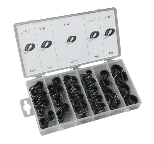 42pc Insulated Clamp Assorment