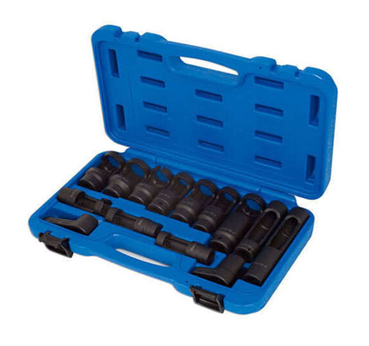 14pcs Diesel Injector Lambda Oxygen Sensor Socket Master Removal Set