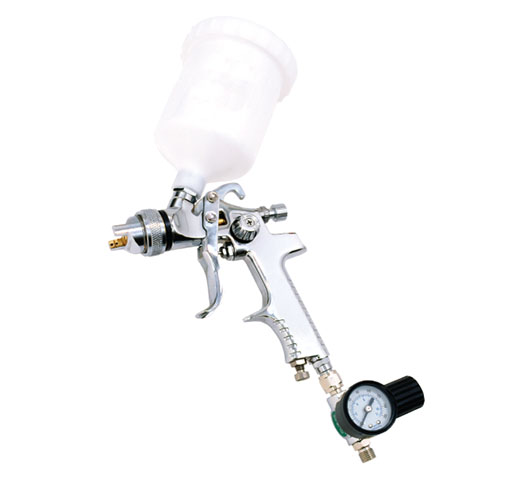 H.V.L.P Traditional Spray Gun Aluminum Gun Body With 600cc Plastic Cup