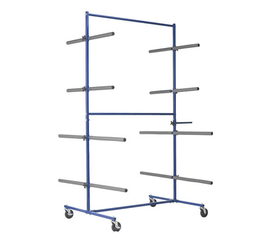 Mobile Bumper Rack Double Sided