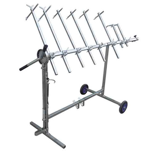 Rotating Paint Panel Stand