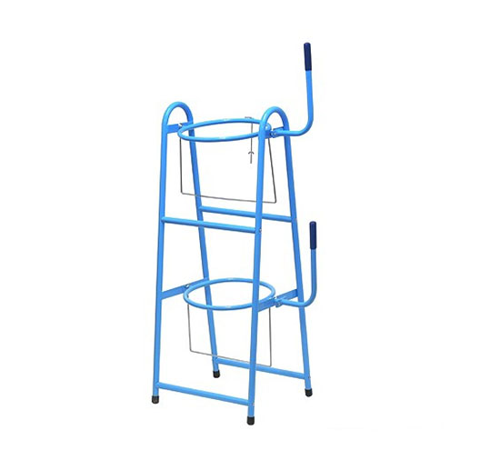 Dual 5 Gallon  Paint Bucket Rack