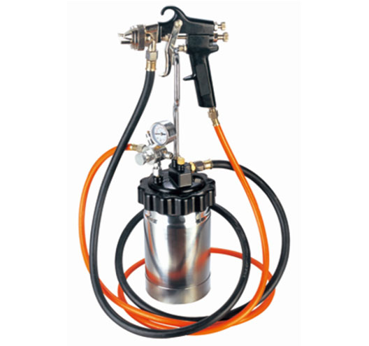 2L Paint Tank With High Pressure Spray Gun