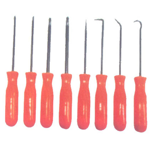 8pc Mini Pick And Hook Set