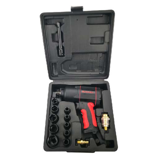 1/2" Composite Air Impact Wrench Kit(Twin Hammer)