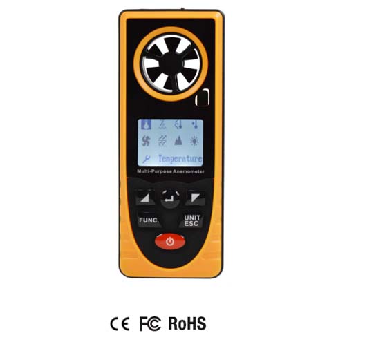 Multifunction Anemometer 0.7~30 m/s