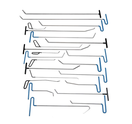 23 PC Paintless Dent Repair Stainless Assorted Tool Set