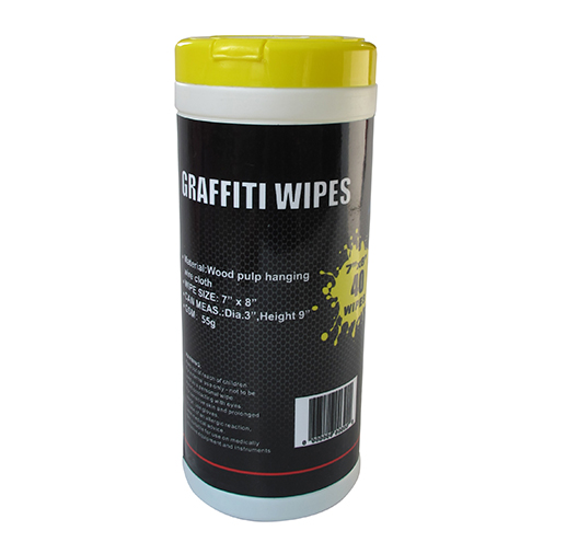 40pcs Graffiti  Wipes  18 cm x 20cm