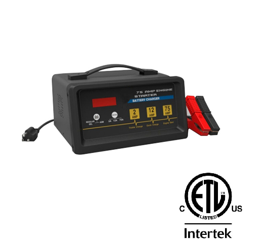 2/12/75 AMP Engine Start Battery Charger