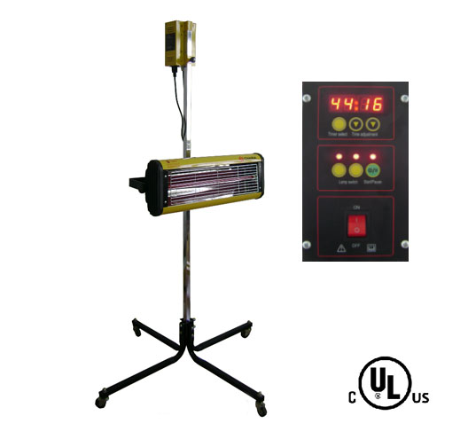 1000W Single Infrared Curing Lamp with Timer