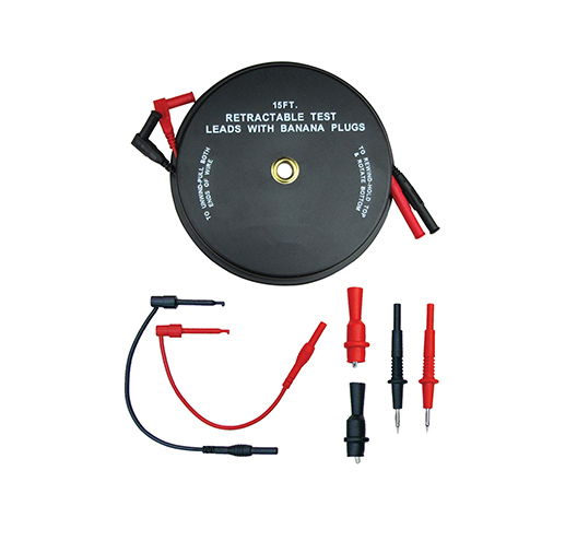 7 Piece Retractable Test Leads