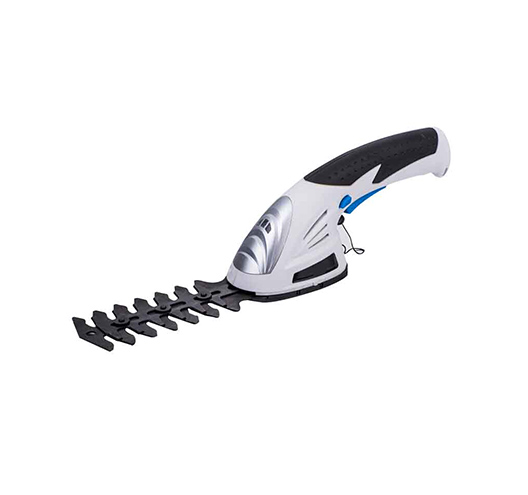 Cordless Grass & Shrub Shear 7.2V 1300mAh With 3” Grass Shear and 5” Hedge Trimmer