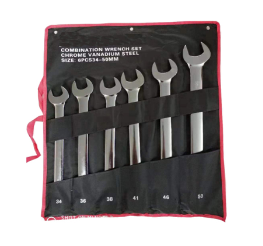 6Pc Jumbo Combination WrenchSet
