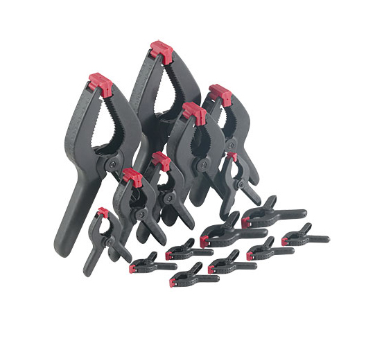 16pc Spring Clamps set