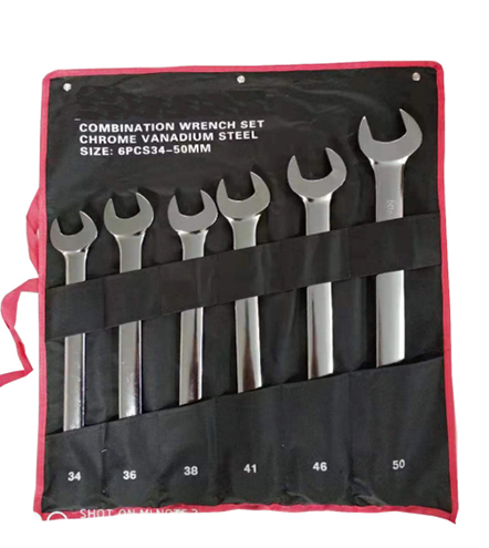 6Pc Jumbo Combination WrenchSet