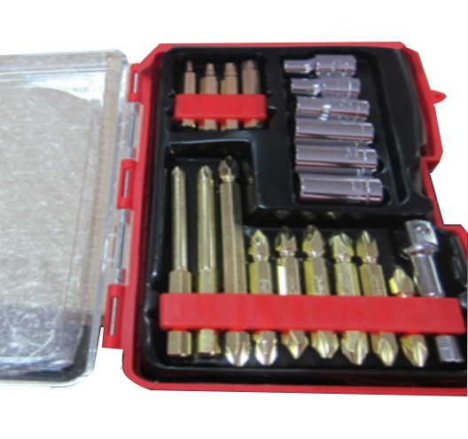 20 pcs Socket&bit tool setk