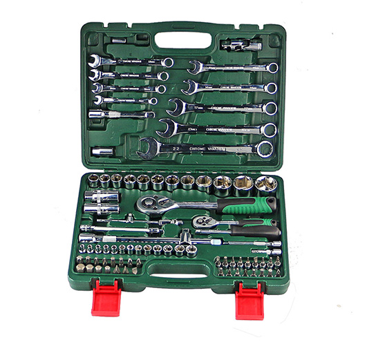 82Pcs tools set,1/2" & 1/4"