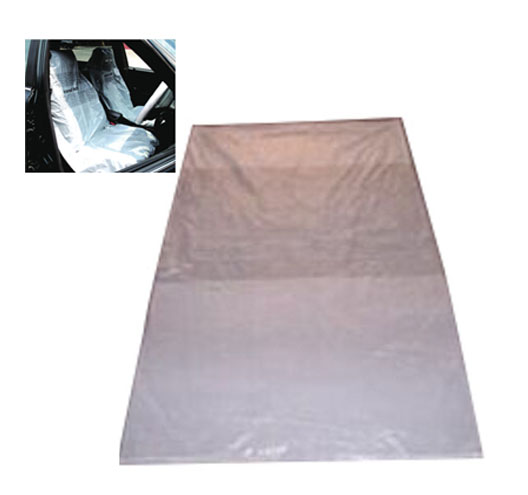 800mm x 1300mm x 15mic Plastic Car Seat Cover