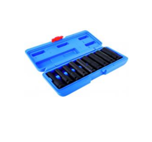 9PC 1/2" IMPACT SOCKETS SET